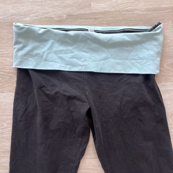 Y2K Victoria's Secret "Angels Have More Fun" Fold-Over Leggings-Size S - Picture 4 of 9